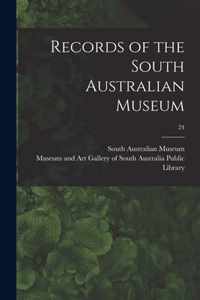 Records of the South Australian Museum; 24