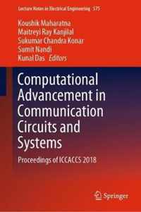 Computational Advancement in Communication Circuits and Systems