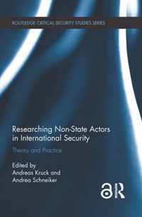 Researching Non-state Actors in International Security