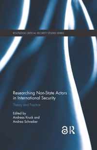 Researching Non-state Actors in International Security