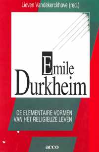 Emile durkheim - de elementaire vormen van het religieuze leven