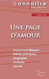 Fiche de lecture Une page d'amour de Emile Zola (Analyse litteraire de reference et resume complet)