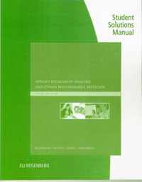 Student Solutions Manual for Kleinbaum's Applied Regression Analysis  and Other Multivariable Methods, 5th