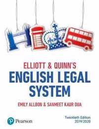 Elliott & Quinn's English Legal System