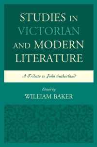 Studies in Victorian and Modern Literature