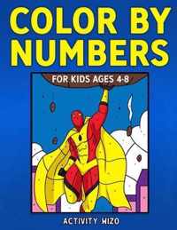 Color By Numbers for Kids Ages 4-8