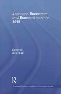 Japanese Economics and Economists since 1945