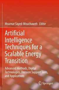 Artificial Intelligence Techniques for a Scalable Energy Transition