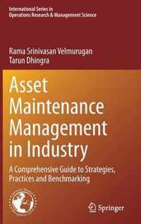 Asset Maintenance Management in Industry