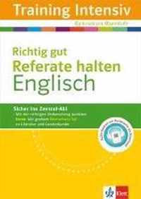 Training Intensiv Englisch Richtig gut Referate halten