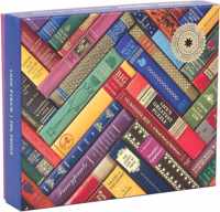 Vintage Library Foil Stamped Puzzle (1000 Piece)