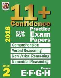 11+ Confidence: Cem-Style Practice Exam Papers Book 2