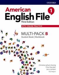 American English File Level 1 Student BookWorkbook MultiPack B with Online Practice