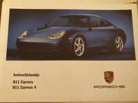 Origineel instructieboekje Porsche 996 Carrera - 1999 2000 2001 - Handleiding 911 Carrera 4 & Carrera S - PCM - Porsche Communication Management systeem - Navigatie
