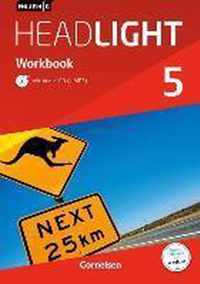 English G Headlight Band 5: 9. Schuljahr - Allgemeine Ausgabe - Workbook mit Audio-CD