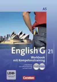 English G 21. Ausgabe A 5. Workbook mit CD-ROM (e-Workbook) und CD