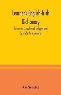 Learner's English-Irish dictionary