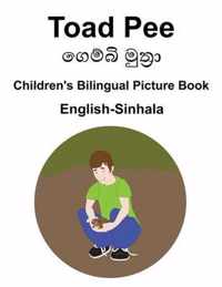 English-Sinhala Toad Pee/  Children's Bilingual Picture Book