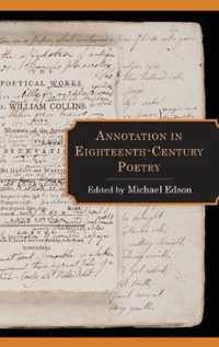 Annotation in Eighteenth-Century Poetry