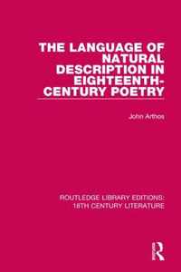 The Language of Natural Description in Eighteenth-Century Poetry