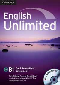 English Unlimited - Pre-Int coursebook + e-portfolio dvd-rom