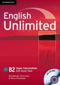 English Unlimited - Upp-Int self-study pack (wb + dvd-rom)