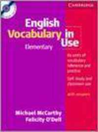 English Vocabulary in Use Elementary Book and Cd-Rom