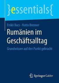 Rumaenien im Geschaeftsalltag