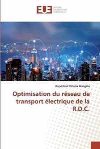 Optimisation du reseau de transport electrique de la R.D.C.
