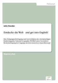 Entdecke die Welt ... and get into English!