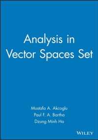Analysis in Vector Spaces Set