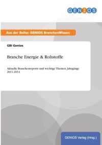 Branche Energie & Rohstoffe