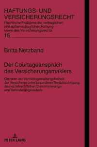 Der Courtageanspruch Des Versicherungsmaklers