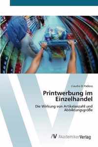 Printwerbung im Einzelhandel