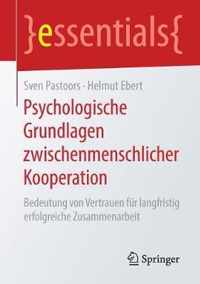 Psychologische Grundlagen zwischenmenschlicher Kooperation