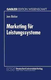 Marketing fur Leistungssysteme