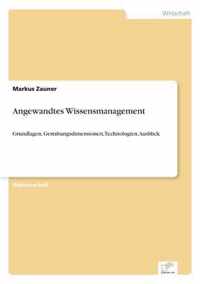 Angewandtes Wissensmanagement