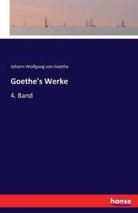 Goethe's Werke