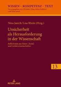 Unsicherheit ALS Herausforderung Fur Die Wissenschaft