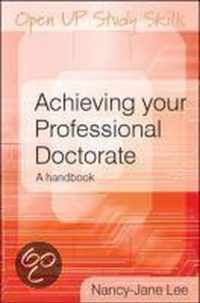 Achieving Your Professional Doctorate