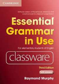 Essential Grammar in Use Elementary Level Classware DVD-ROM with answers