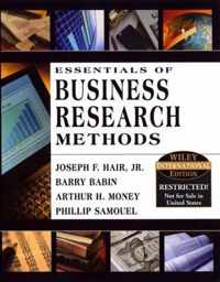 Essentials of Business Research