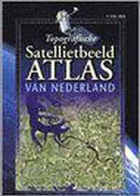 Topografische satellietbeeld atlas van Nederland 1:100.000