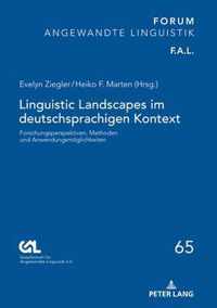 Linguistic Landscapes Im Deutschsprachigen Kontext