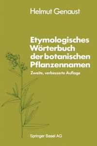 Etymologisches Warterbuch Der Botanischen Pflanzennamen