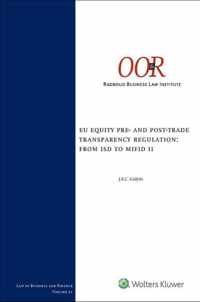 EU Equity pre- and post-trade transparency regulation: from ISD to MiFID II