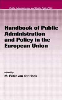 Handbook of Public Administration and Policy in the European Union