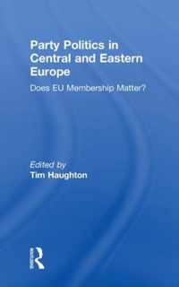 Party Politics in Central and Eastern Europe: Does Eu Membership Matter?