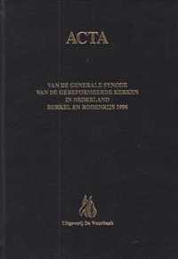 Acta generale synode berkel&rodenrijs 1996