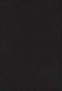 NASB, Preacher's Bible, Premium Goatskin Leather, Black, Premier Collection, Black Letter, 1995 Text, Art Gilded Edges, Comfort Print